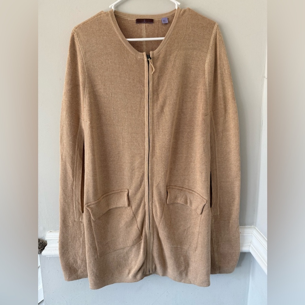 Cullen tan women’s size medium large vest‎